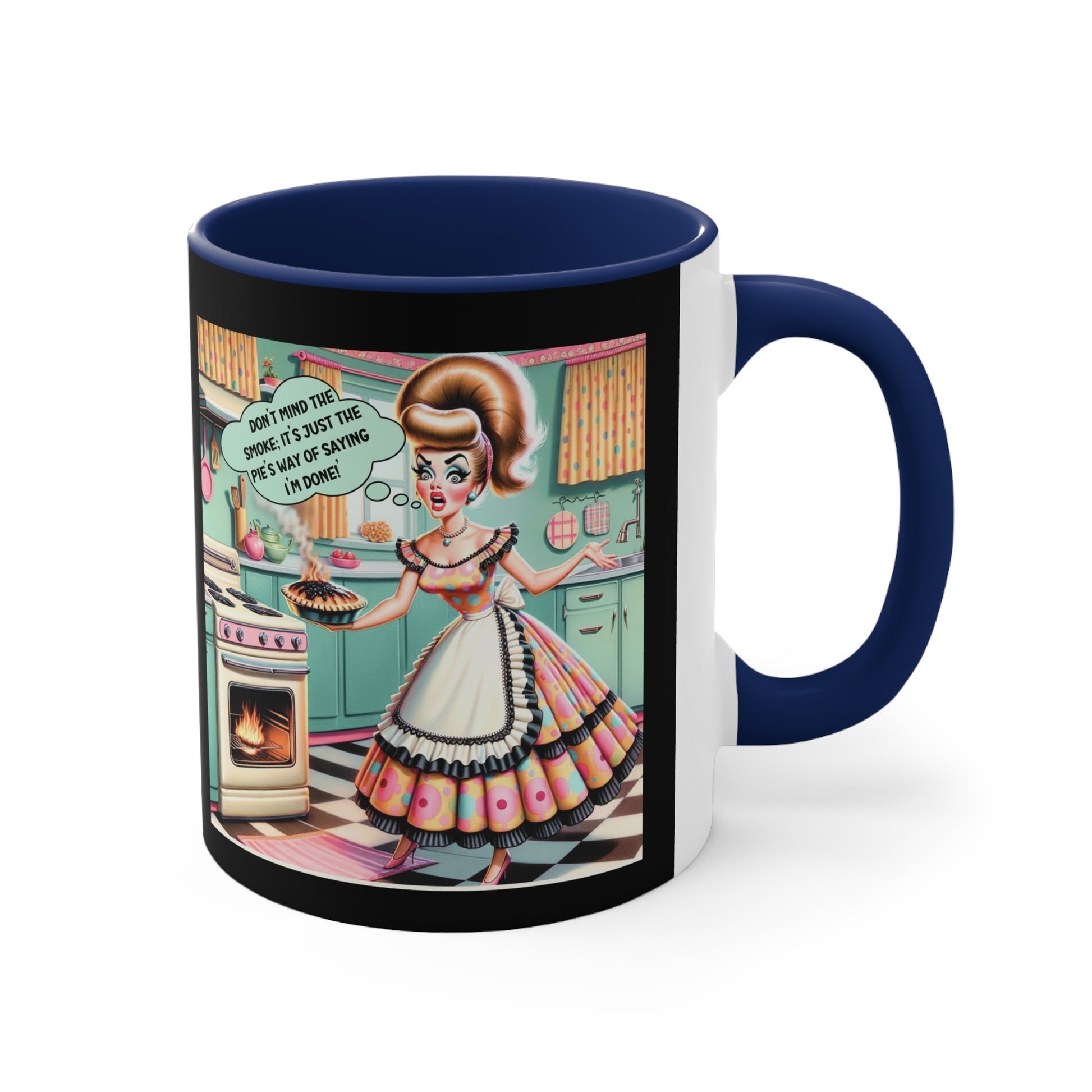 50s Retro Snarky Housewife, Funny Sassy Mug Gifts - Snarkyhousewife