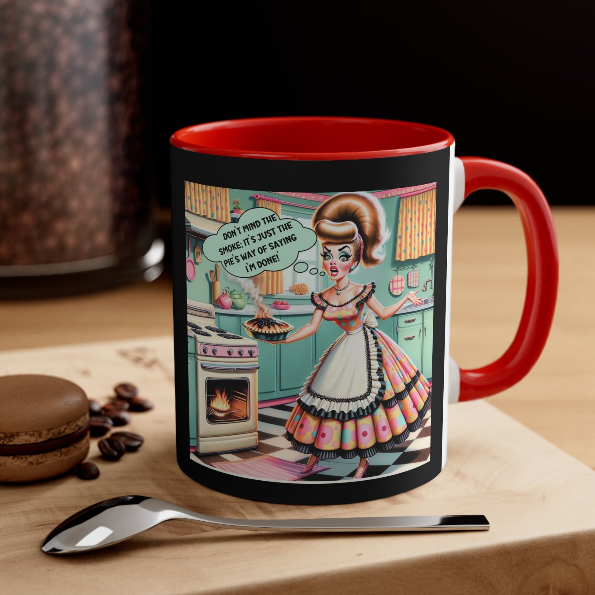 50s Retro Snarky Housewife, Funny Sassy Mug Gifts - Snarkyhousewife