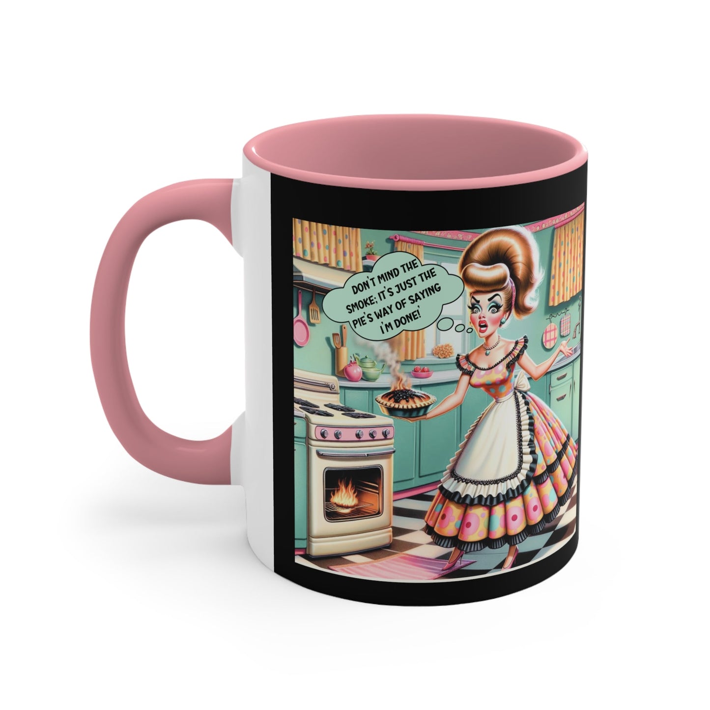 50s Retro Snarky Housewife, Funny Sassy Mug Gifts - Snarkyhousewife