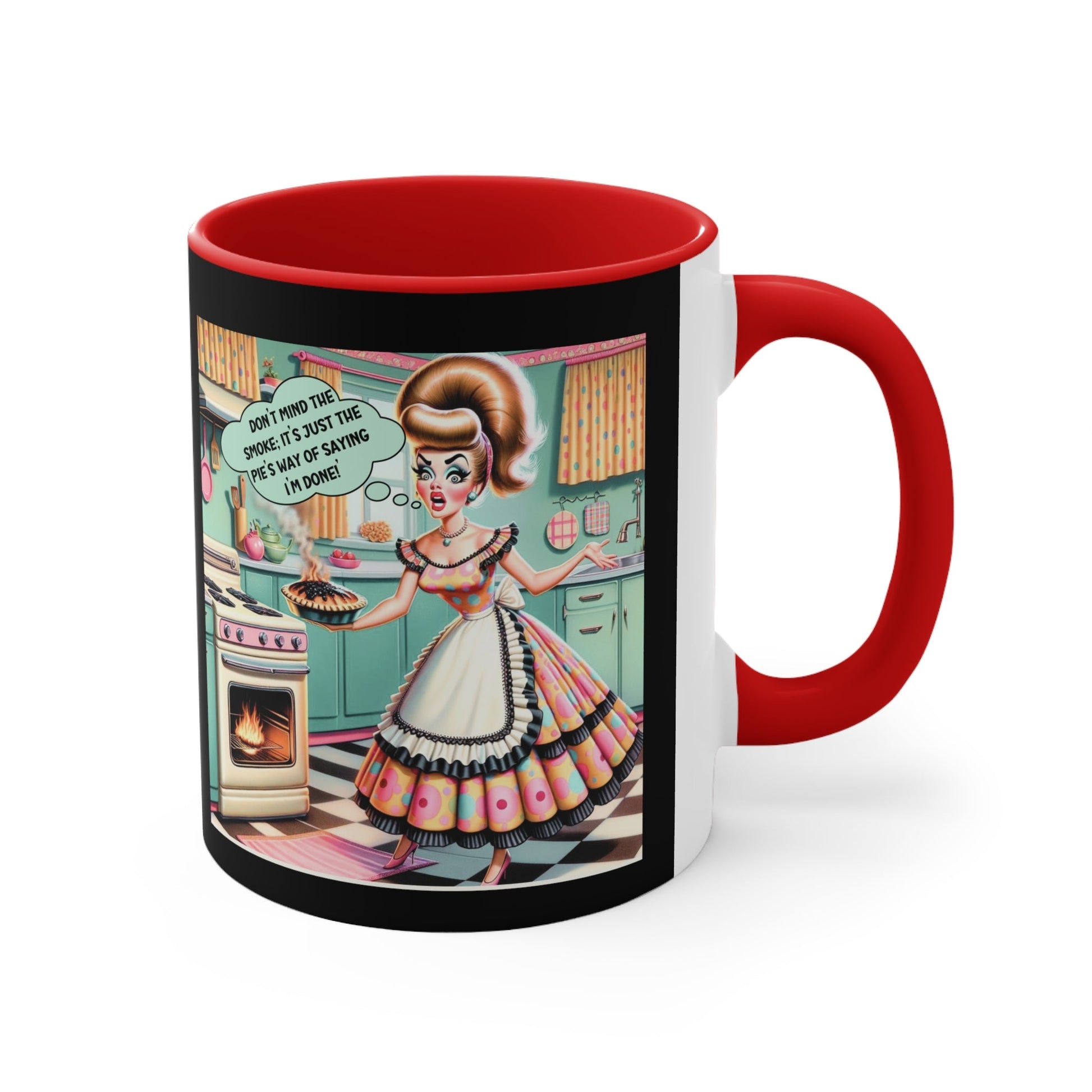 50s Retro Snarky Housewife, Funny Sassy Mug Gifts - Snarkyhousewife