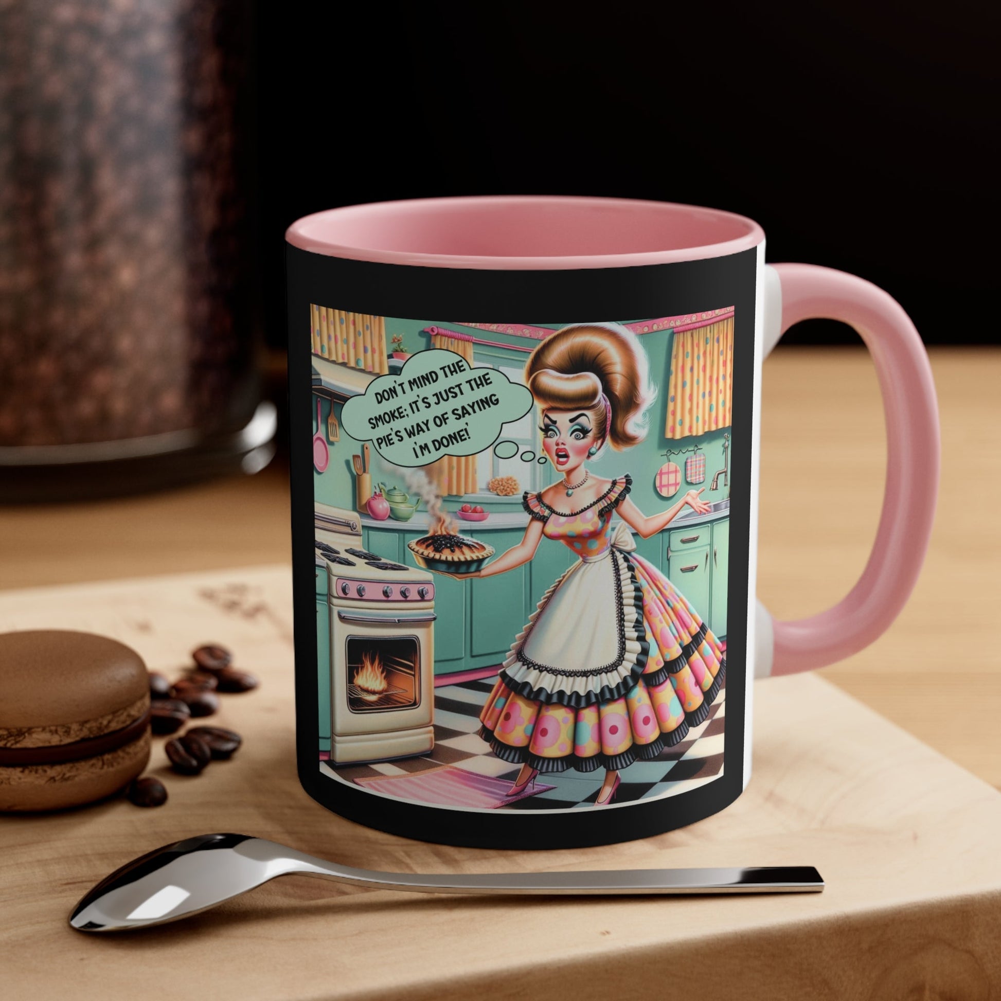 50s Retro Snarky Housewife, Funny Sassy Mug Gifts - Snarkyhousewife