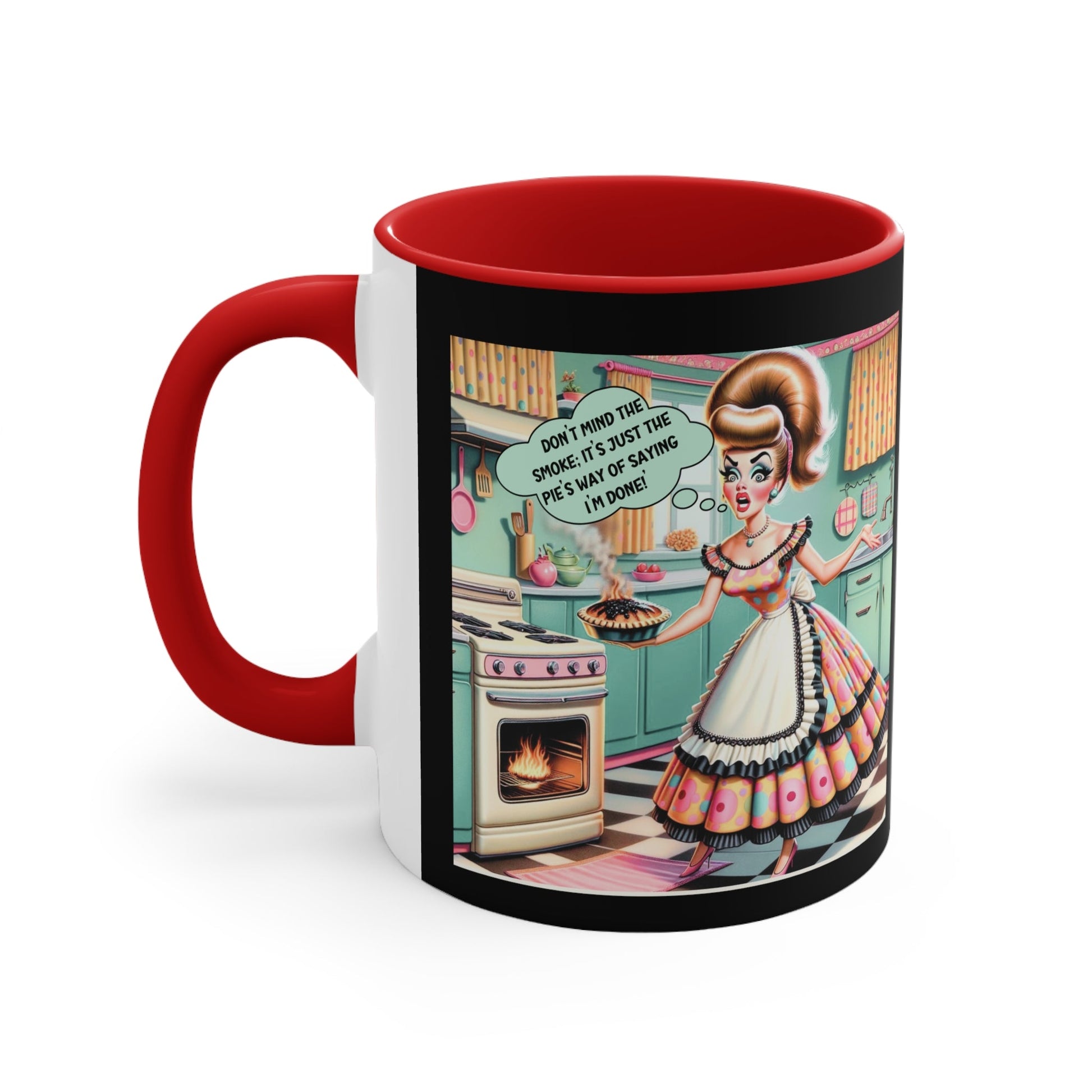 50s Retro Snarky Housewife, Funny Sassy Mug Gifts - Snarkyhousewife