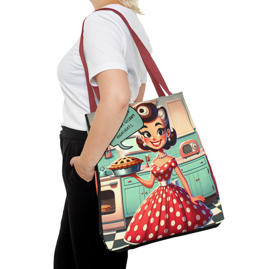 Snarky 50s Housewife Retro Every Day Tote Bag Gift For Her - Snarkyhousewife