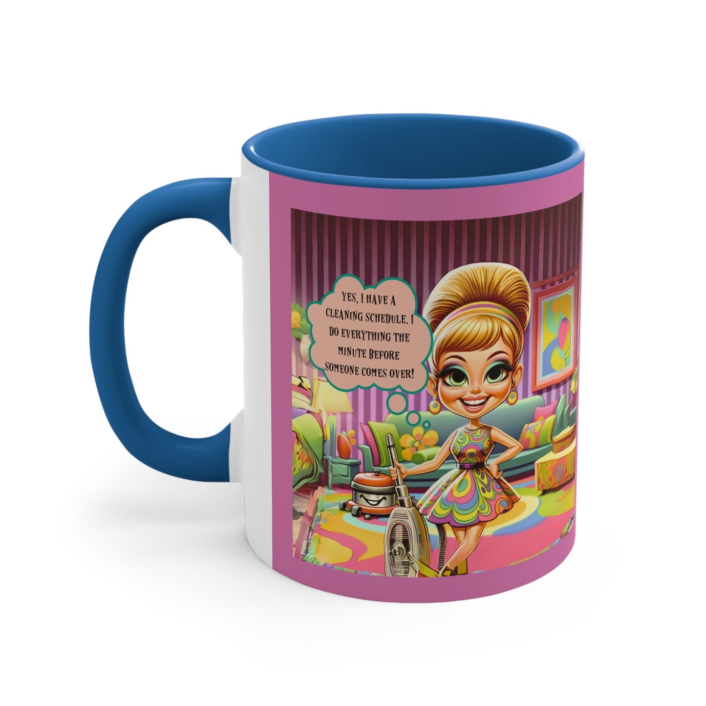 Snarky Housewife Funny, I Clean When Company Is Coming, Kitschy Pun Coffee Mug Gift 11oz - Snarkyhousewife