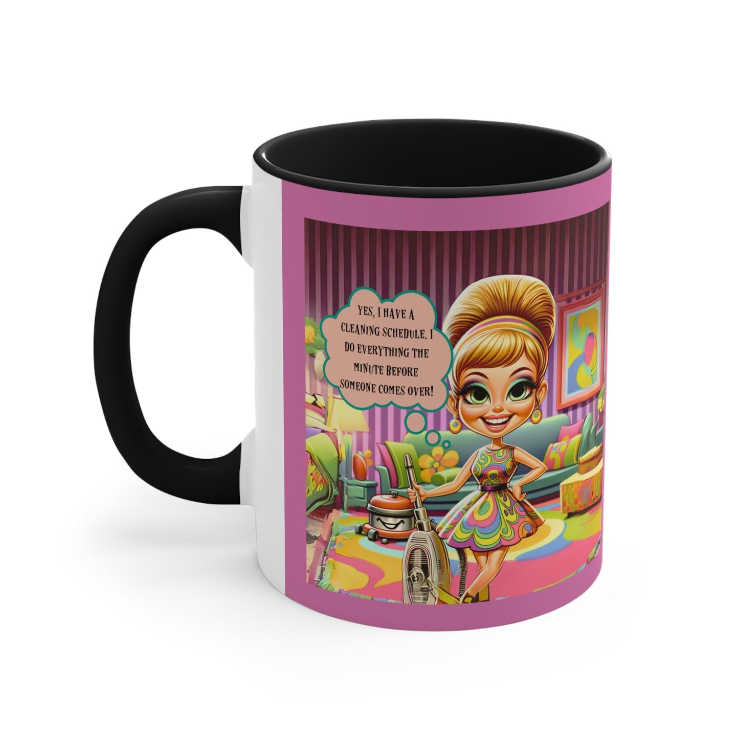 Snarky Housewife Funny, I Clean When Company Is Coming, Kitschy Pun Coffee Mug Gift 11oz - Snarkyhousewife