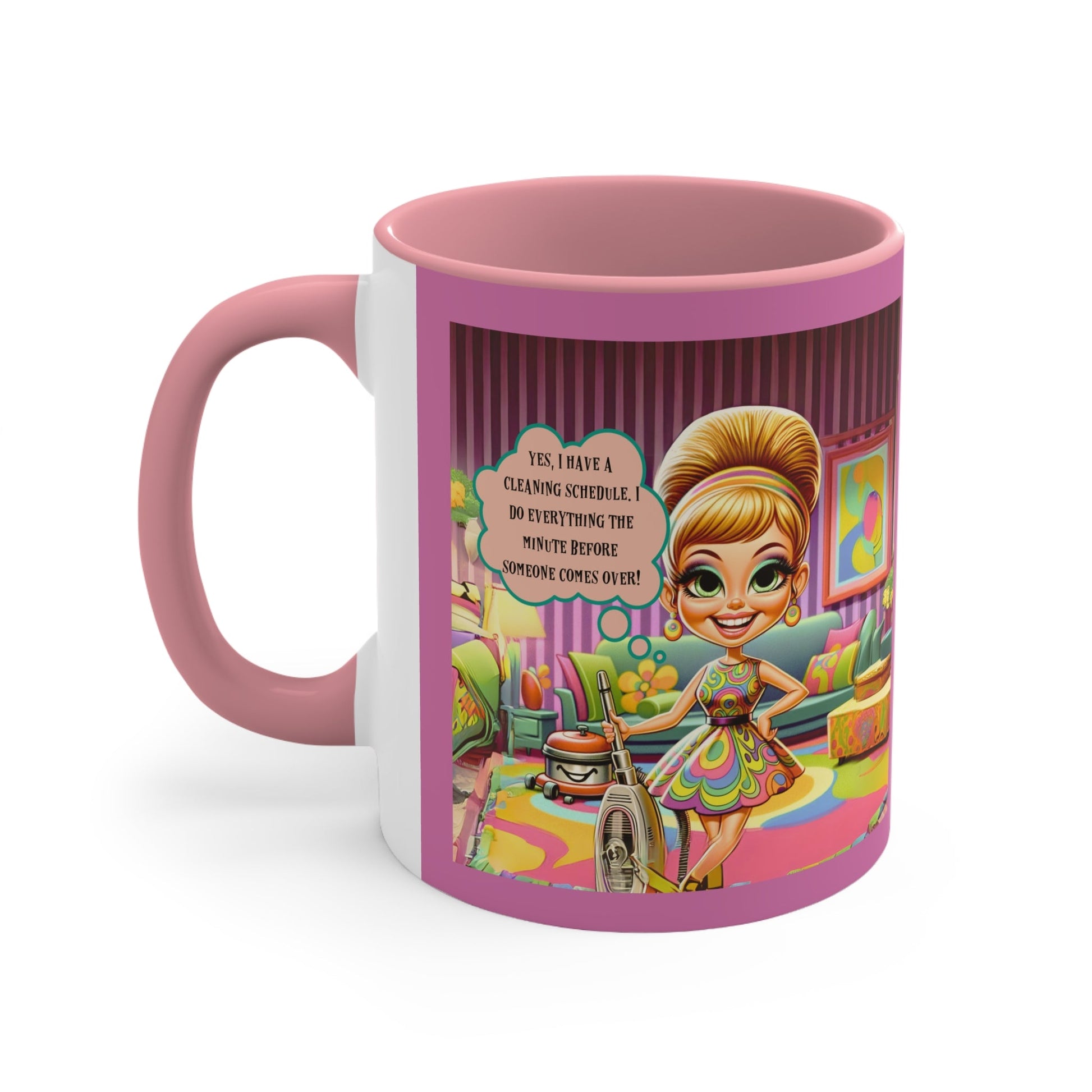 Snarky Housewife Funny, I Clean When Company Is Coming, Kitschy Pun Coffee Mug Gift 11oz - Snarkyhousewife